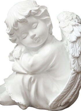 创意天使家居树脂桌面装饰摆件