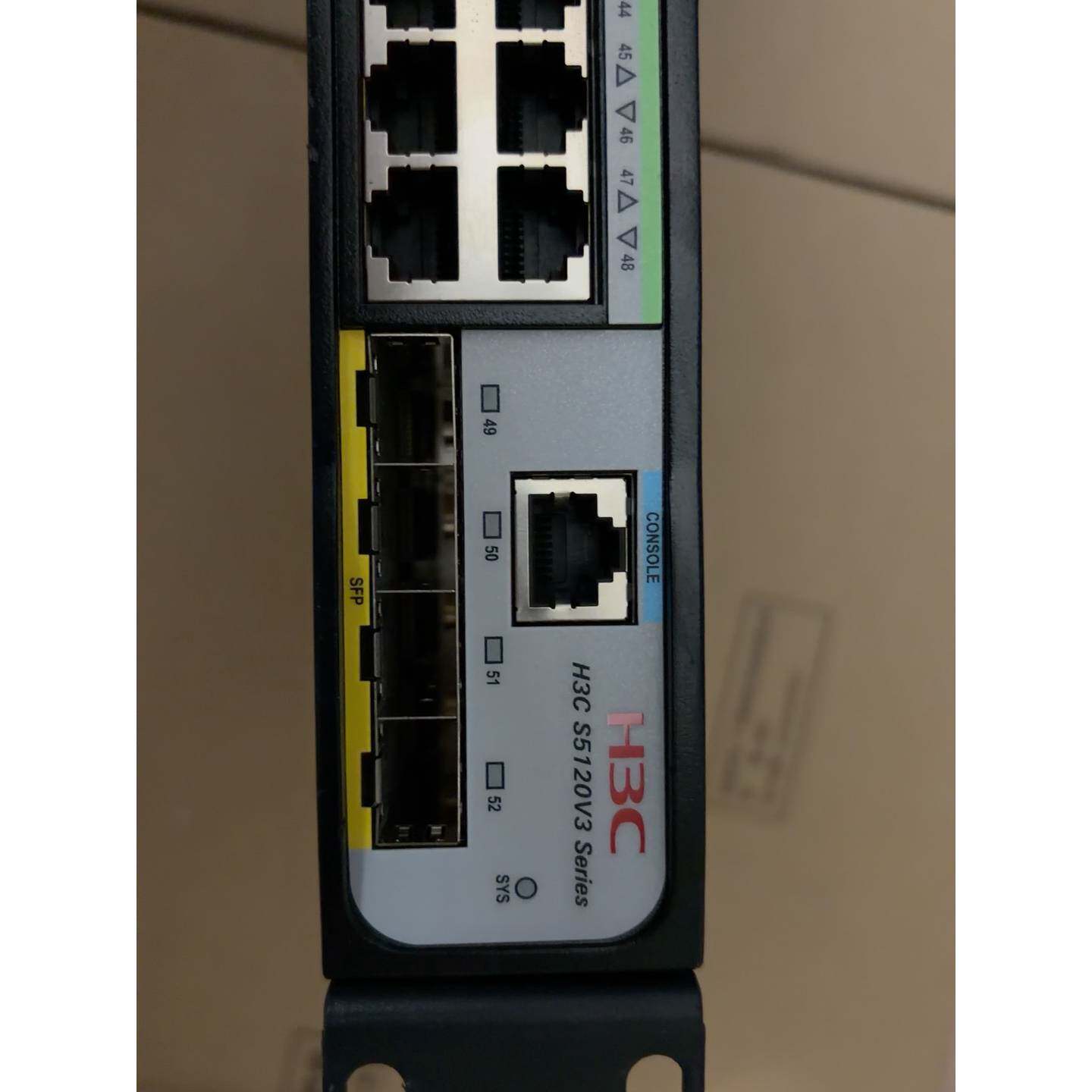 可维修议价  H3C交换机S5120V352PLI华三48口千兆交换机二手拆机