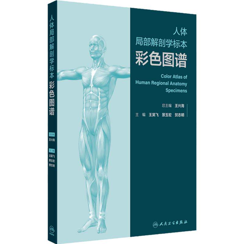 人体局部解剖学标本彩色图谱 头部表面结构 颞下颌关节 小脑的动脉 大脑大静脉及其属支 主编王昊飞等人民卫生出版社9787117354936