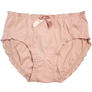 大码内裤女胖mm200斤中腰性感舒适柔软不勒腿薄款无痕透气三角裤