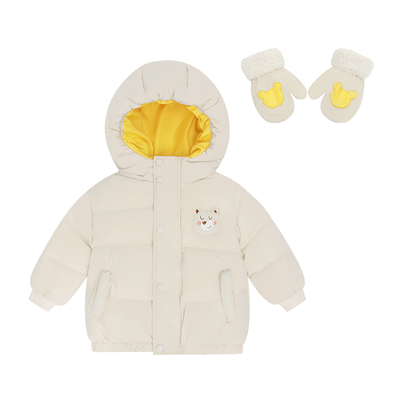 冬季加厚保暖男女童羽绒服