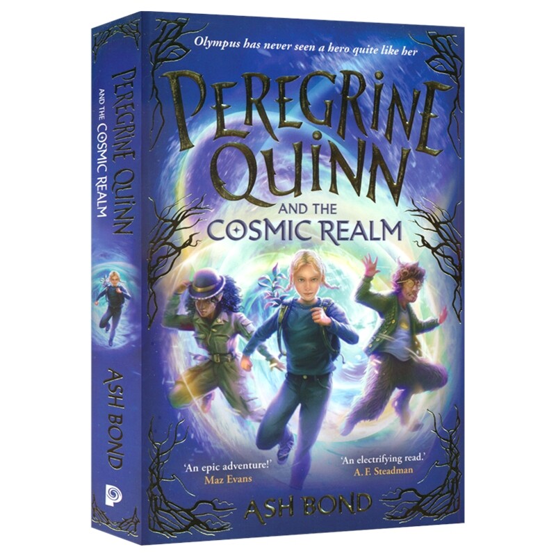 Peregrine Quinn and the Cosmic Realm 佩格林·奎恩和宇宙王国1 中年级奇幻冒险故事 英语章节书 英文原版进口儿童图书
