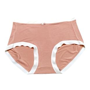 彩田再生纤维素纤维纯色糖果色石墨烯抗菌32125中腰平脚日系青年