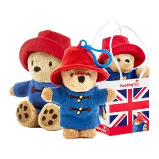 英国正品帕丁顿熊3 Paddington泰迪熊熊挂件玩偶公仔毛绒礼物周边
