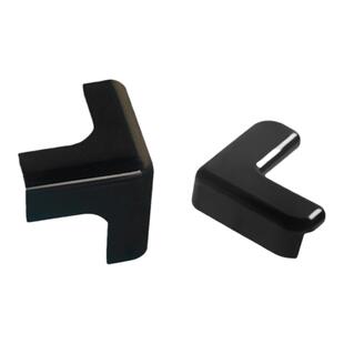 黑色L型T型防撞角桌角防撞护角自粘桌子拐角防磕碰包角包边贴硅胶