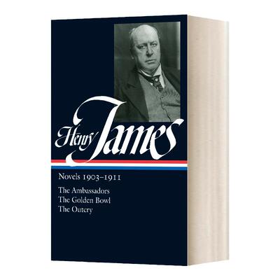 英文原版小说 Henry James Novels 1903-1911 亨利 詹姆斯 1903-1911小说集 美国图书馆 精装 英文版 进口英语原版书籍