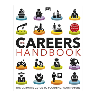 【现货】DK儿童 职业认知手册 The Careers Handbook 英文原版儿童章节书少儿英语启蒙读物书籍7-10岁