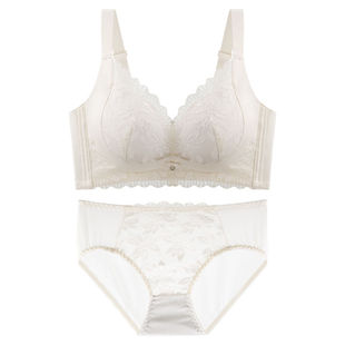 调整型收副乳小胸聚拢显大内衣套装女性感蕾丝罗丽丝无钢圈文胸罩
