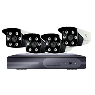 高清360旋转摄像头高清监控器全套设备套装家用室外店铺商用远程