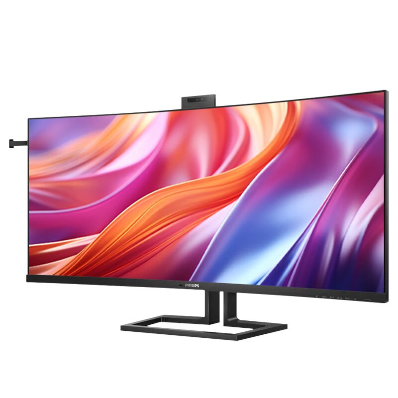 飞利浦显示器40英寸5K曲面 雷电4 KVM 98%P3 人脸识别40B1U6903CH