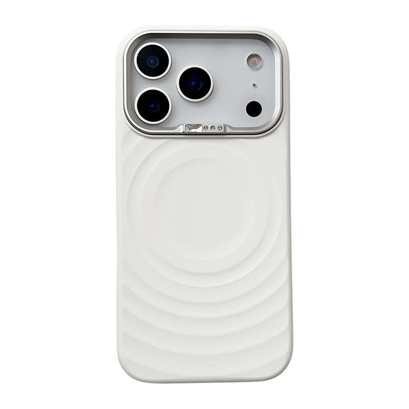 BaDoYao适用iPhone18ProMax手机壳苹果17pro带钻液态硅胶波漾纹磁吸防摔保护套16promax高级感