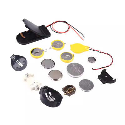 纽扣卧式cr2032电池座