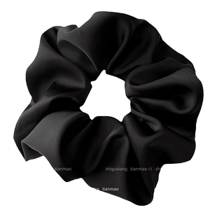 大肠发圈女发绳高级感头绳扎头皮筋黑色头花头饰发饰2026新款夏季