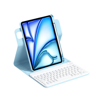 适用iPad键盘平板专用保护套一体妙控蓝牙鼠标套装Pro2024air/5/6/7/11九10代9保护壳磁吸静音11/13/12.9英寸