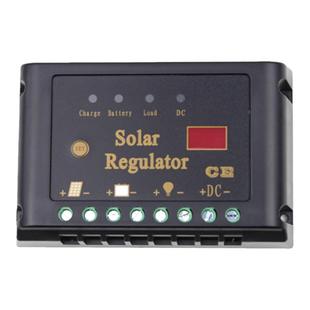 太阳能智能全自动市电互补充放电路灯发电系统光近时控控制器12V