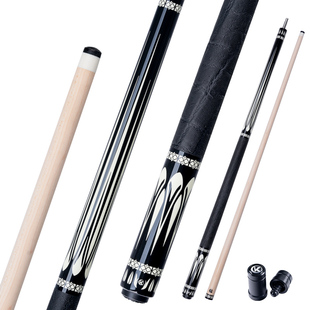 KONLLEN万世康伦全新K-01台球杆黑八桌球专业级大头台球杆