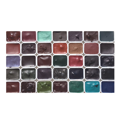 包邮矿石沉淀试用分装背景水彩