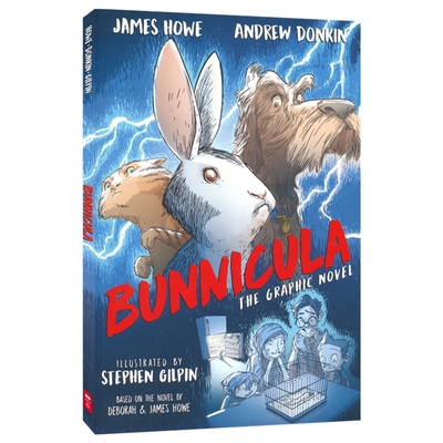 Bunnicula Graphic Novel 兔古拉 图像小说 漫画书 青少年英语课外读物 英文原版进口儿童图书