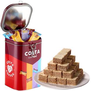 Costa/咖世家巧克力榛果威化礼盒180g休闲小零食节日伴手礼