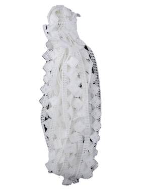 水溶花边窗帘衣服服装布料辅料