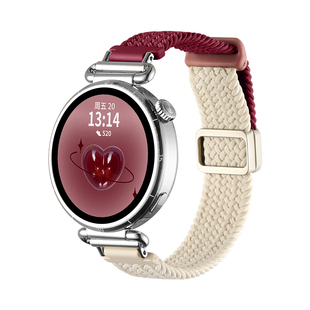 适用华为watch gt6手表带新款编织磁吸watchgt5女款专用腕表带watch4智能运动5pro高端手表链3/2高级精致系列