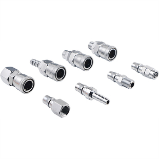 尼尔森气管快速接头气动C式公母PM20SM40SH20PH30SP40PP10山耐斯