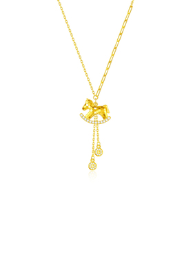 「马上有钱」999纯银项链手作