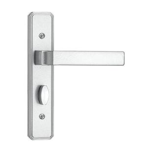 卫生间门锁通用型家用静音无钥匙洗手间厕所浴室专用铝合金门把手