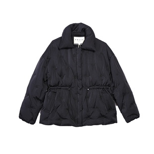 ZOLLE因为绣花工艺保暖轻量化保暖收腰造型搭配羽绒服女25冬新品