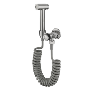 新款304不锈钢一进二出三角阀三通一分二双用出马桶喷枪水龙头