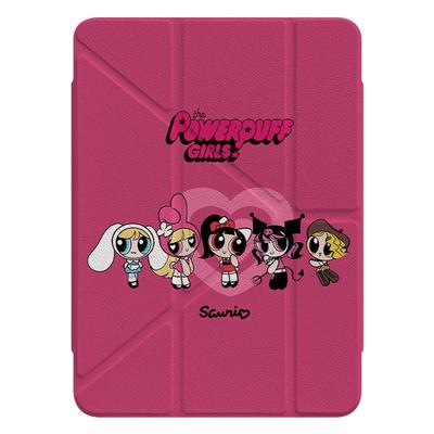 动漫爱心小女警适用苹果平板壳