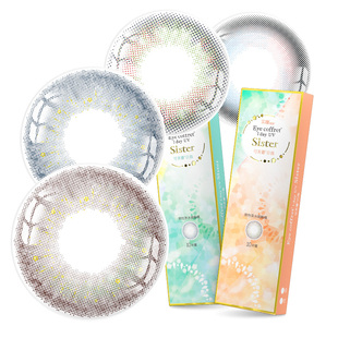 【自营】日本实瞳seed可芙蕾美瞳日抛10片装sister漫画眼正品女