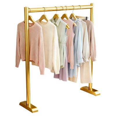 窄边晾衣架落地式家用卧室挂衣架