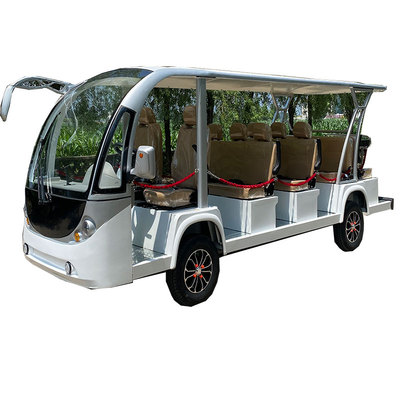 电动观光车巡逻车四轮电动8-23座