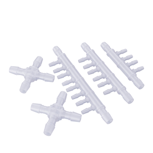 塑料宝塔接头 等径四通/六通 水路分配器 四通/六通/八通分流器