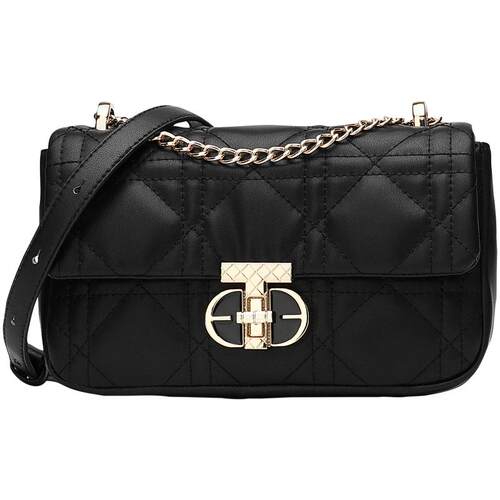 稻草人斜挎包女2026新款小香风包包通勤小方包高级菱格单肩链条包