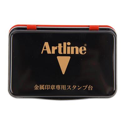 日本旗牌金属专用红色印台