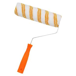 9寸高档油漆滚筒刷乳胶漆滚刷中毛长毛细毛无死角滚筒刷