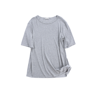 晶咕白标DADATATA【舒适伴侣】大码100棉印花针织T恤女秋长袖上衣