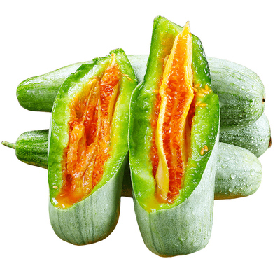 脆甜羊角蜜甜瓜整箱包邮