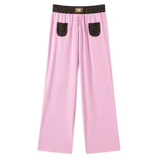 tbh野兽派家居三丽鸥Hello Kitty针织棉长裤可外穿家居服睡衣女