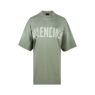 Balenciaga/巴黎世家女士字母Logo印花短袖T恤女2026年新品推选