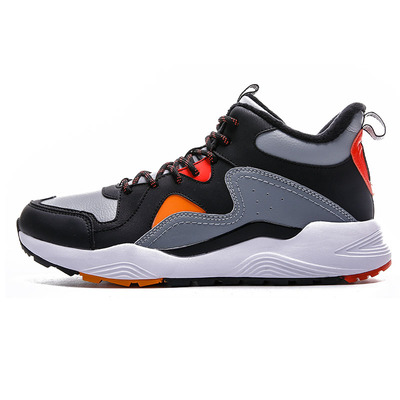 特步男鞋冬季加绒保暖棉鞋