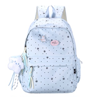 高颜值双肩包女2026新款初中学生书包ins小众不撞款通勤旅行背包