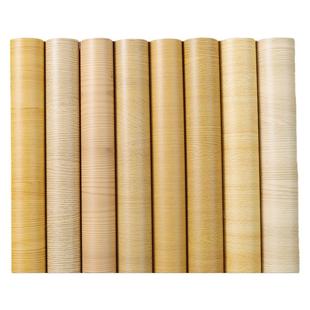 翻新贴纸贴皮衣柜柜子木板木门桌面防水仿木自粘木纹墙纸家具贴膜