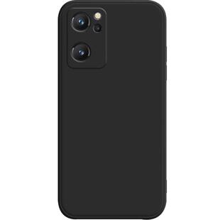 适用于OPPOreno7手机壳防摔OPPO新款液态硅胶Pro全包直边Reno7Pro石墨黑保护套7SE个性简约纯色情侣潮薄软壳