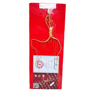 杭检二等野山参长白山人参正品新货带证书送礼盒煲汤食材优质林下