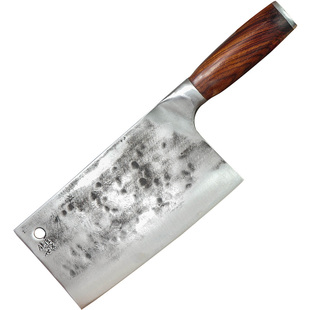 铁匠世家菜刀 手工锻打家用切菜刀厨房专用切片刀不锈钢切肉刀