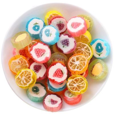 网红水果切片糖果零食批发多口味