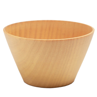 白马河 木碗家用整木碗实木碗新中式民宿酒店原木质餐具无漆无味